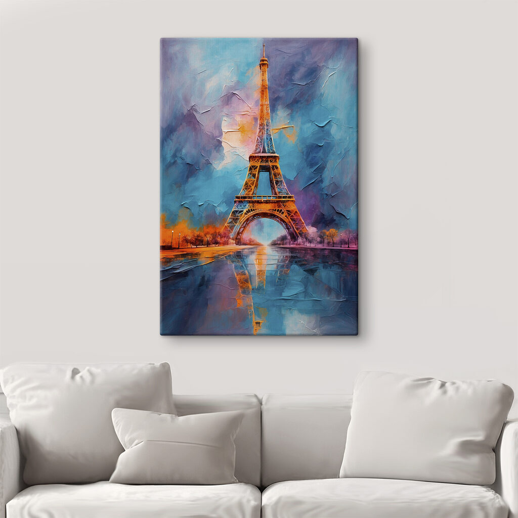 Painting of a tower