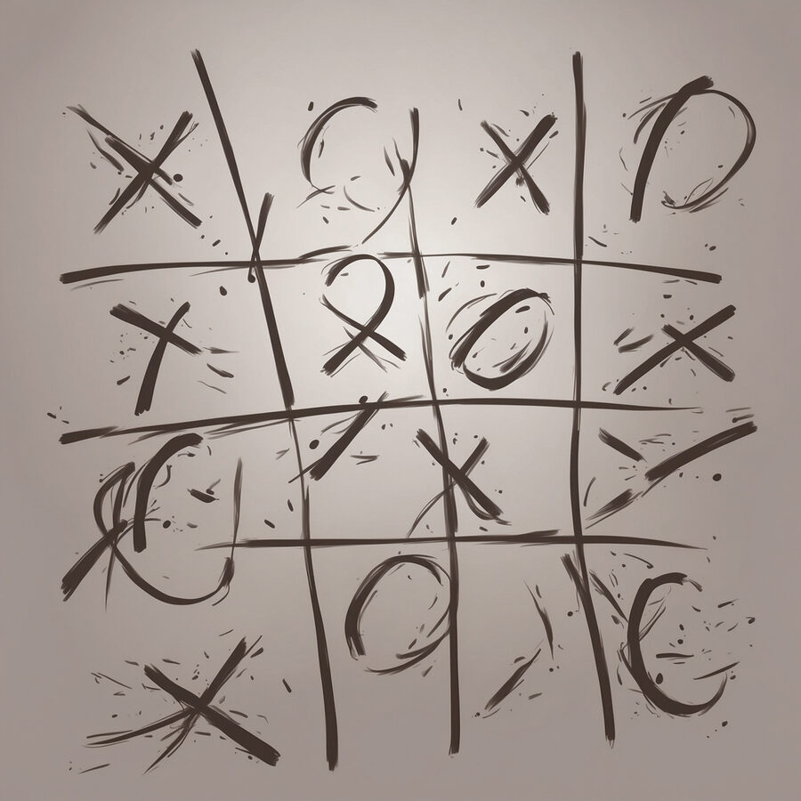Hra tic tac toe Hra tic tac toe
