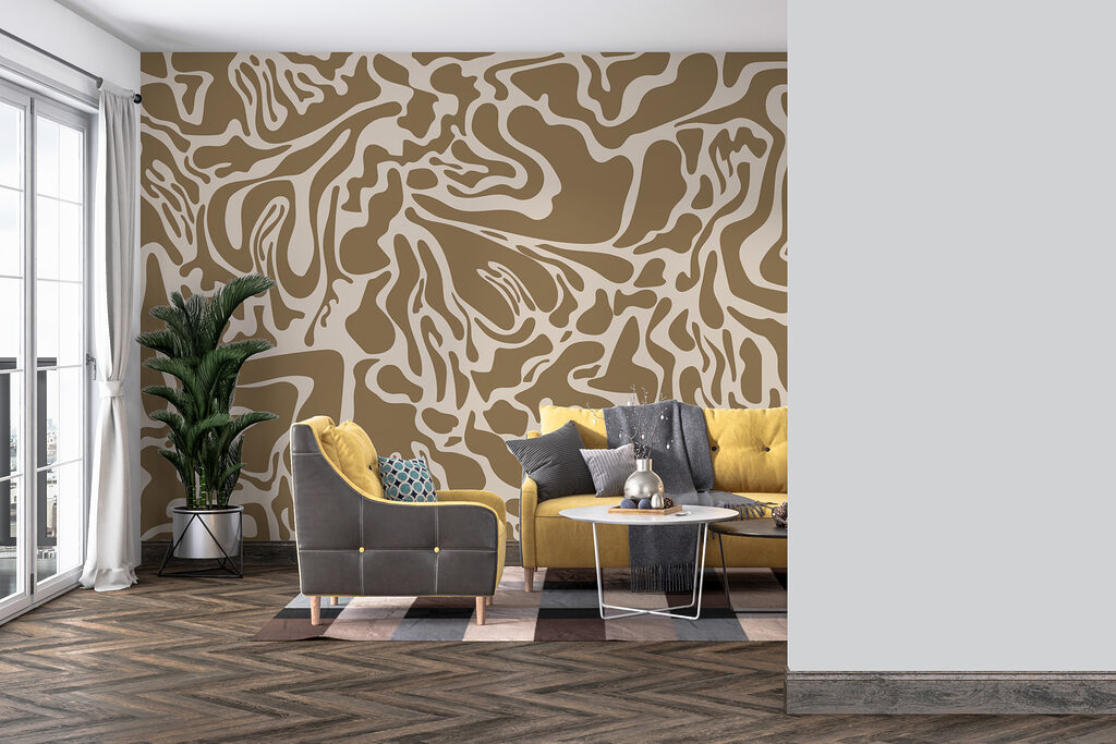 Brown and white pattern Brown and white pattern