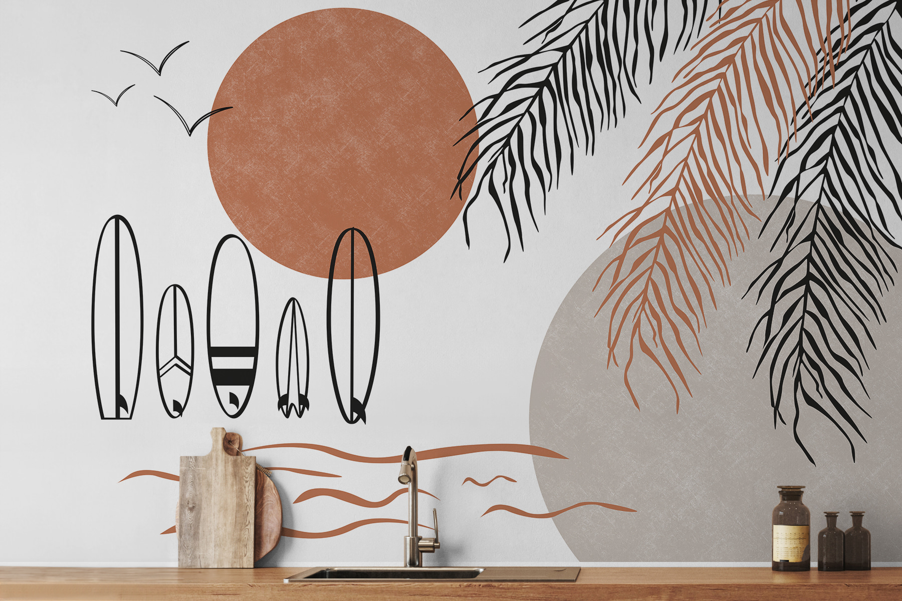 Surfovacie dosky a palmové listy w00958pik1mr - Surfovacie dosky a palmové listy