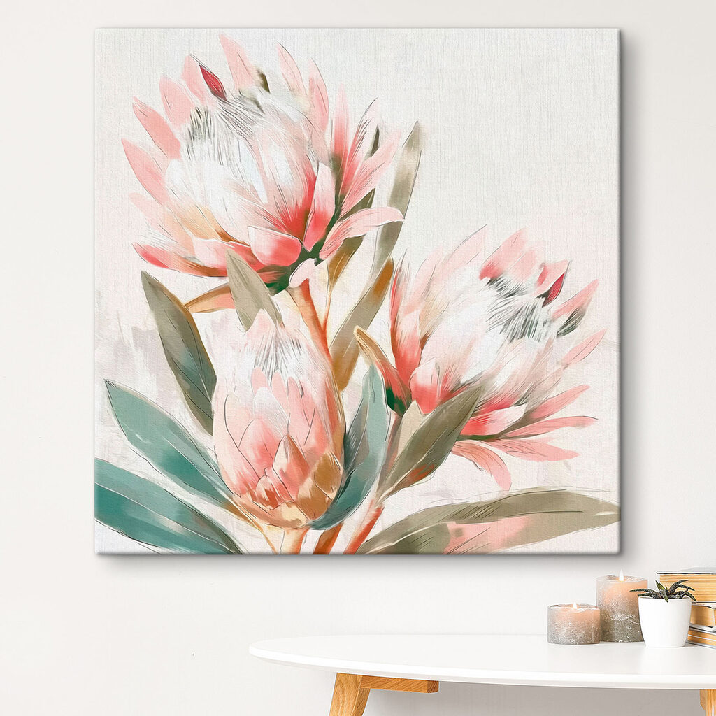 Delicate blossoms in soft hues Delicate blossoms in soft hues