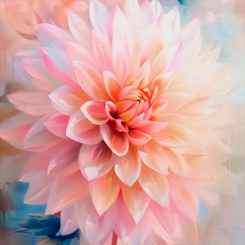 Delicate petals in soft hues Delicate petals in soft hues