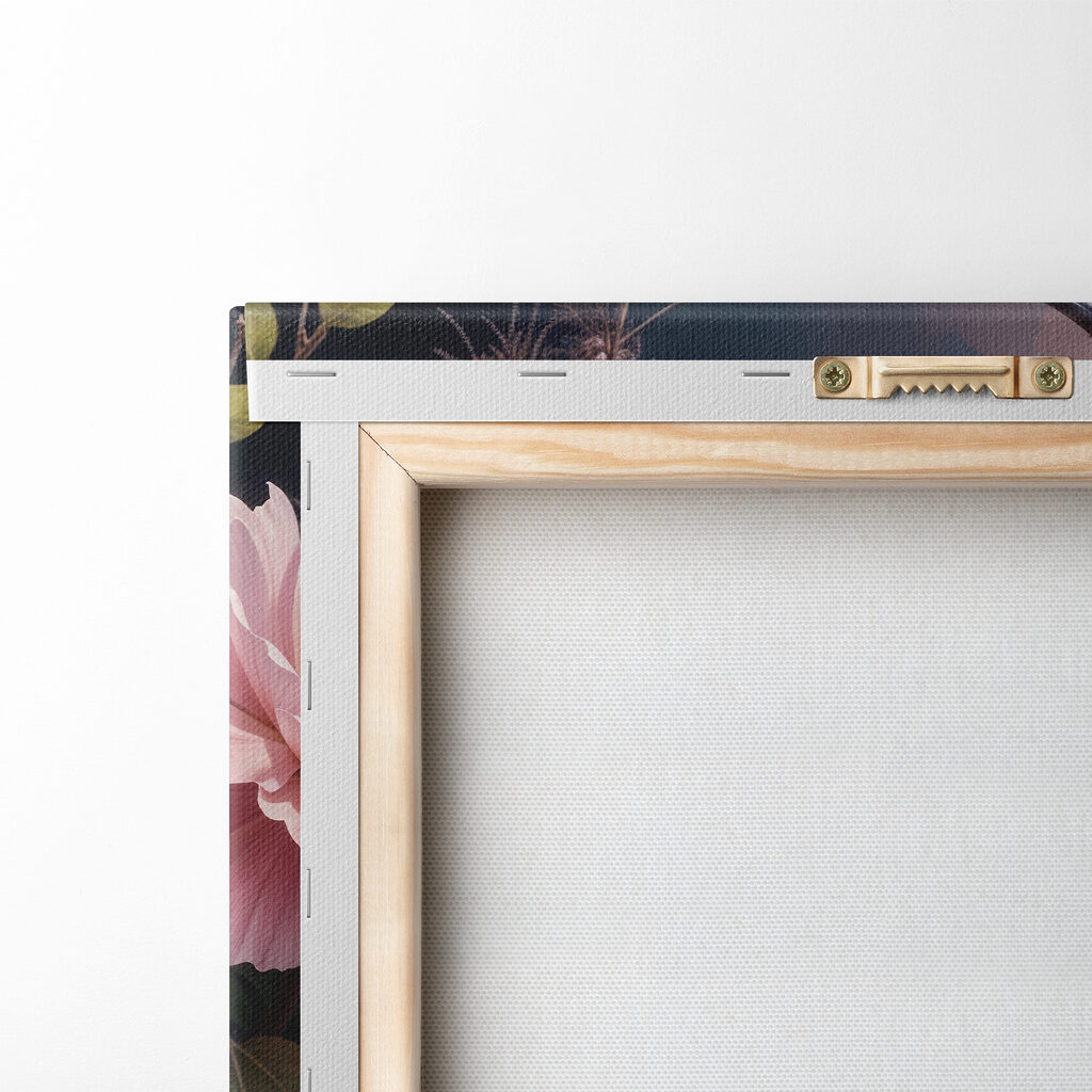 Bird sitting on a branch with flowers Bird sitting on a branch with flowers