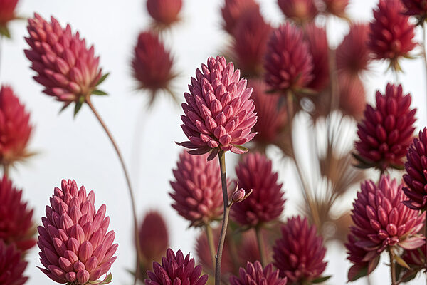 Group of pink flowers