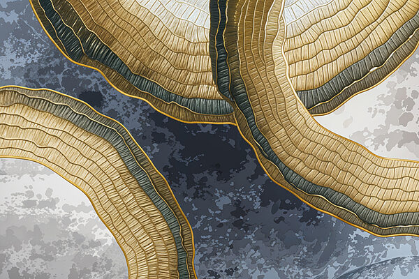 Fluid lines and gentle curves intertwine
