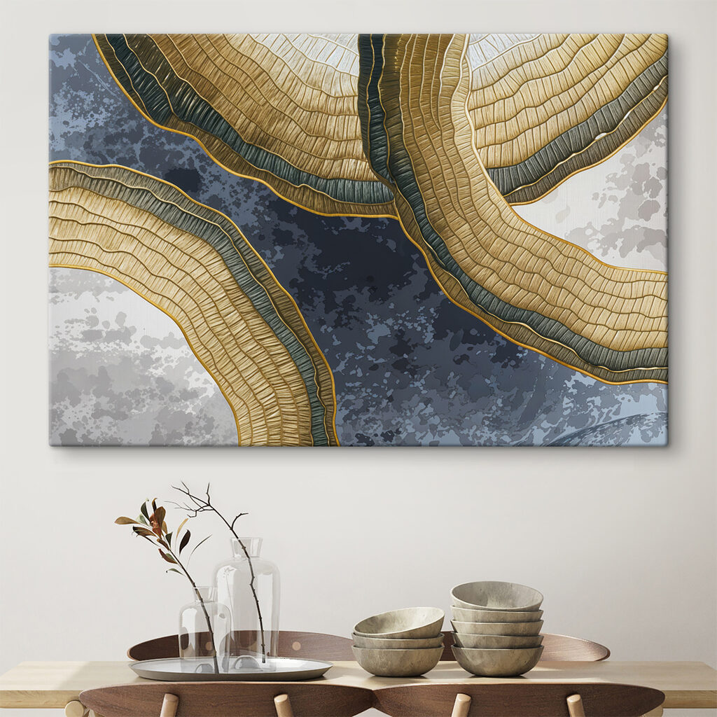 Fluid lines and gentle curves intertwine