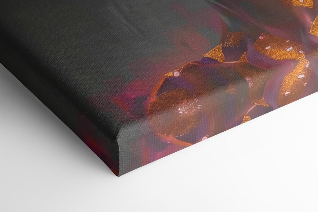 Woman with flowers on her head