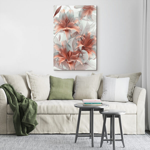 Elegant blooms in soft hues
