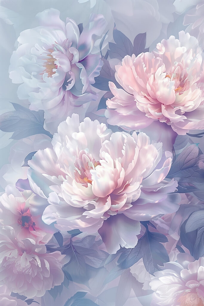 Group of white flowers