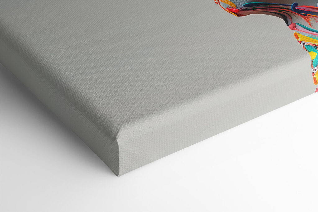 Close up of a face with paint on it Close up of a face with paint on it