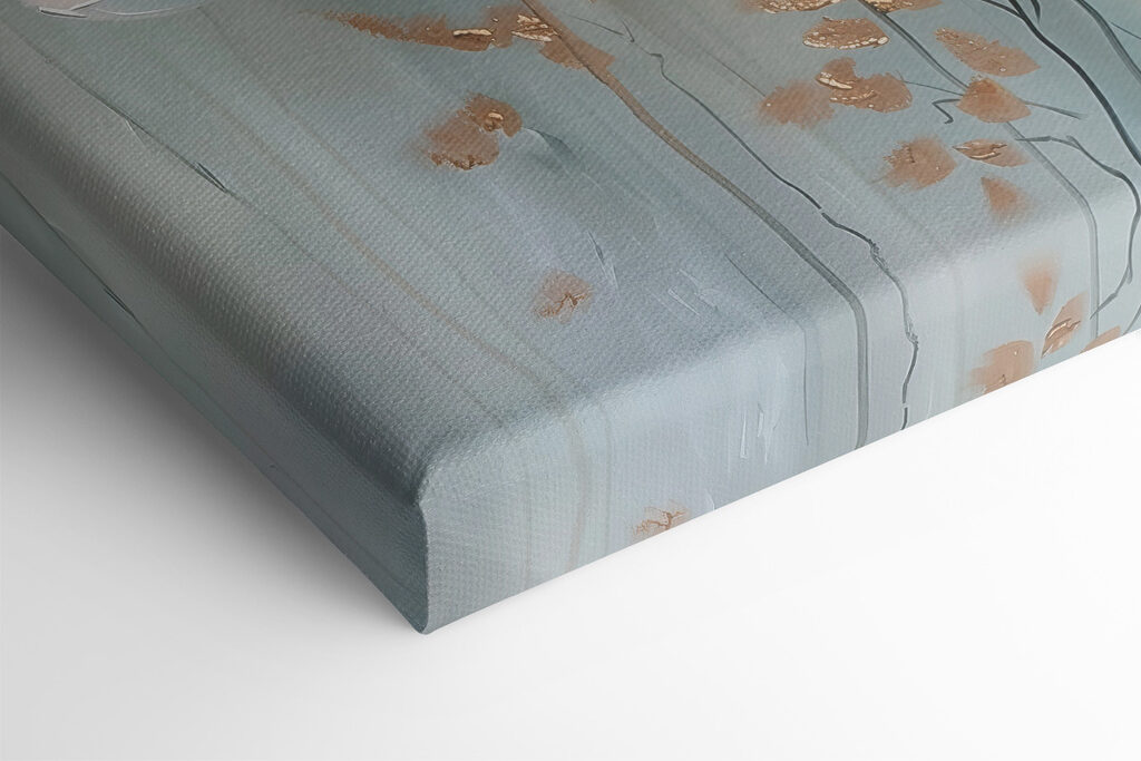 Painting of white flowers