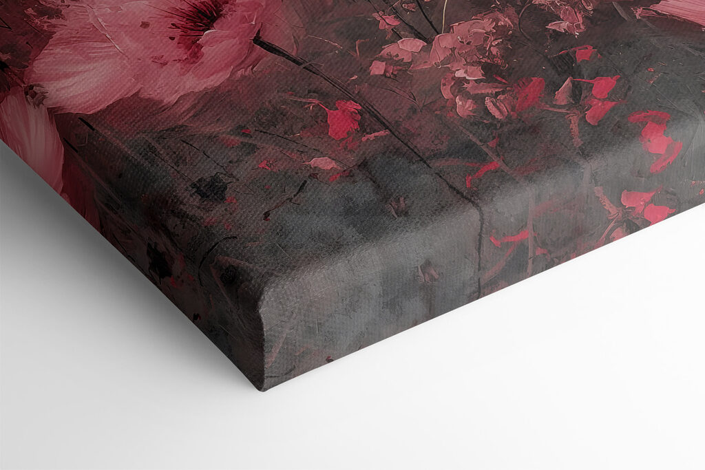 Field of pink flowers Field of pink flowers