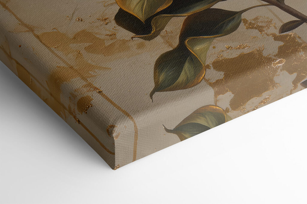 Painting of white flowers