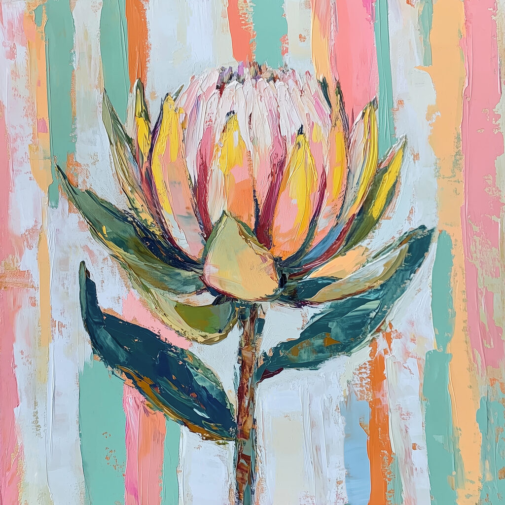 Painting of a flower