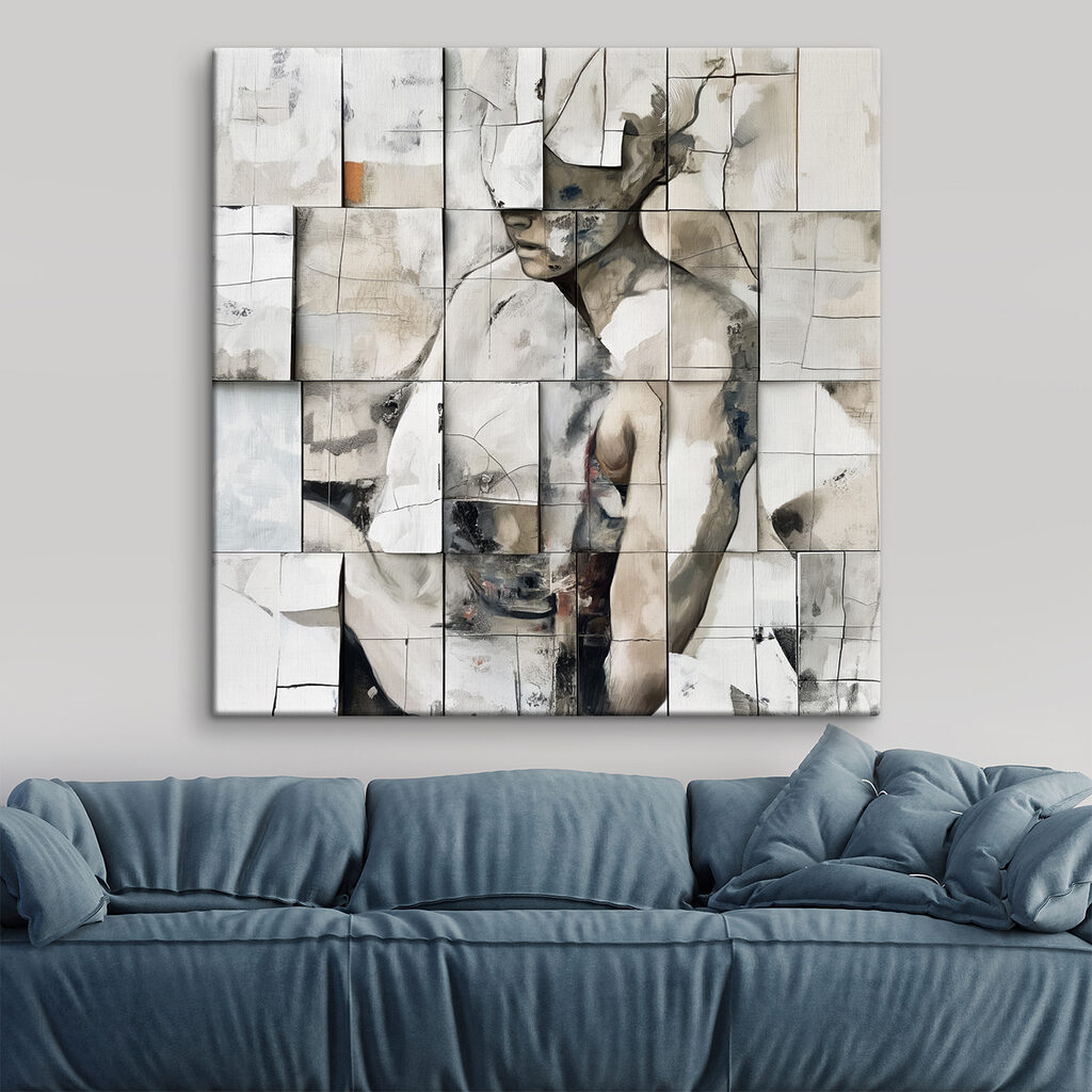 Painting of a woman Painting of a woman