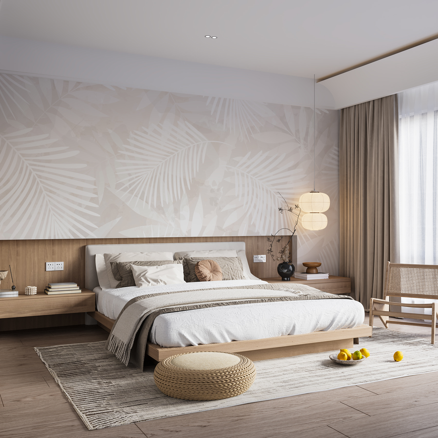 White leaves on a light background White leaves on a light background