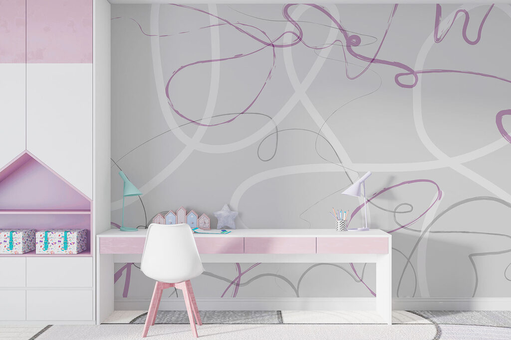 Purple and grey swirls Purple and grey swirls