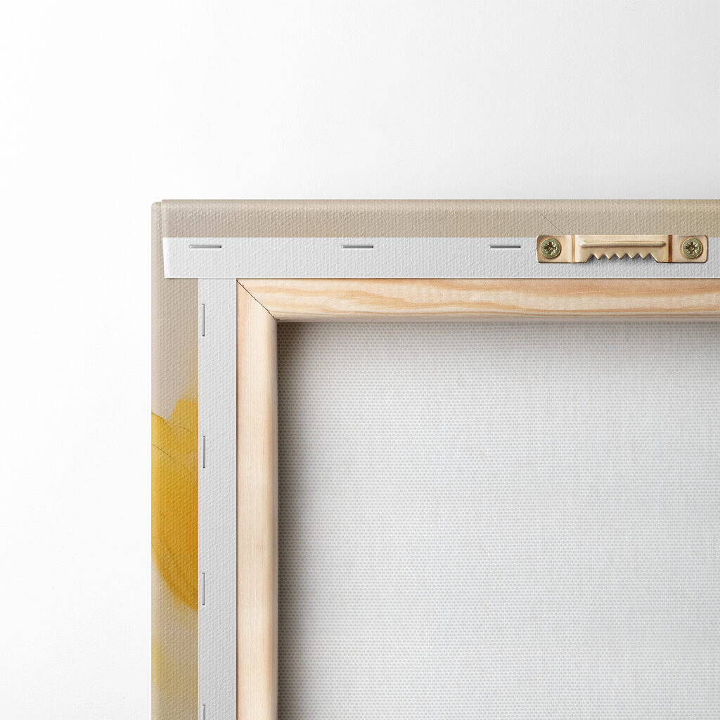 Painting of yellow flowers Painting of yellow flowers