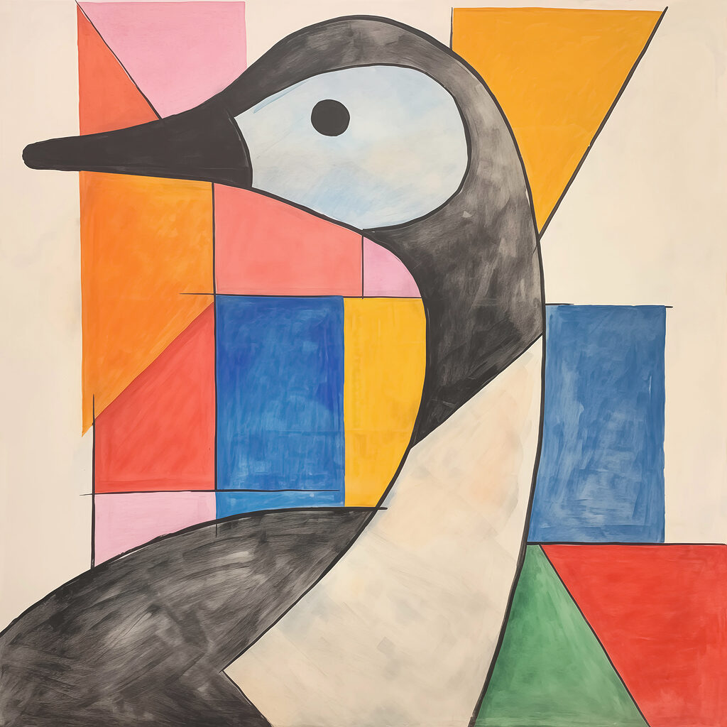 Painting of a bird