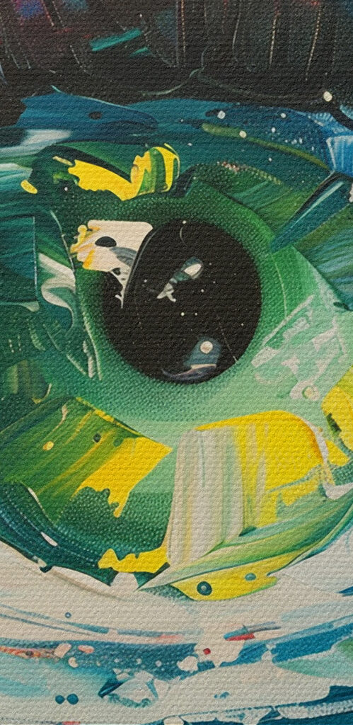 Painting of an eye