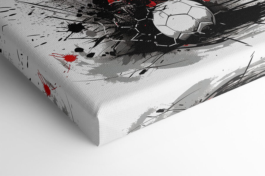 Obraz Muž kopajúci do futbalovej lopty - Image 3