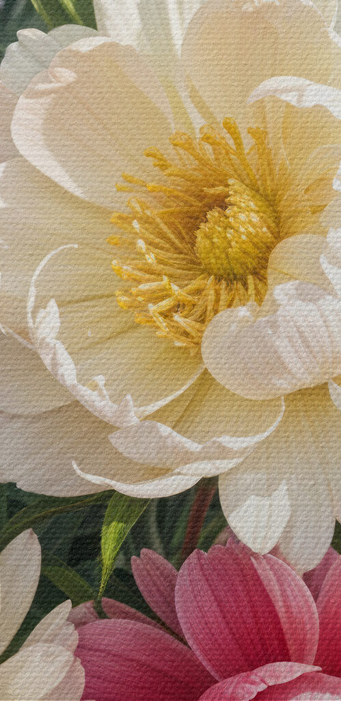 Bouquet of flowers with leaves Bouquet of flowers with leaves