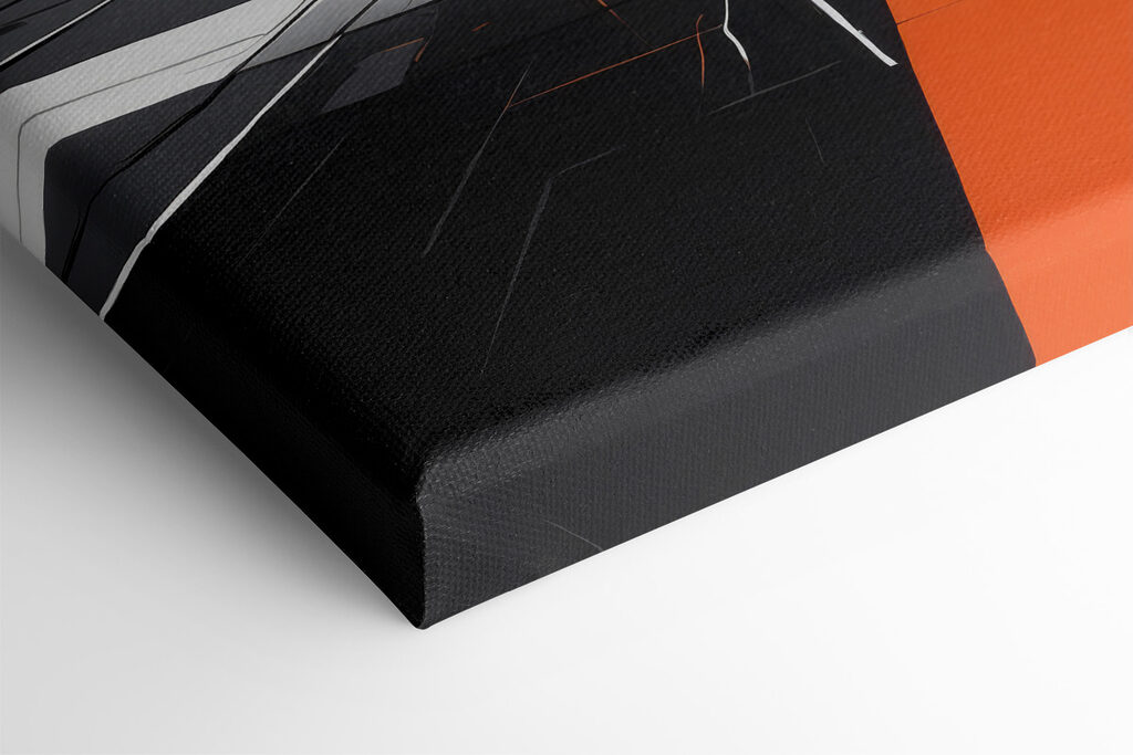 Person walking on a street with tall buildings