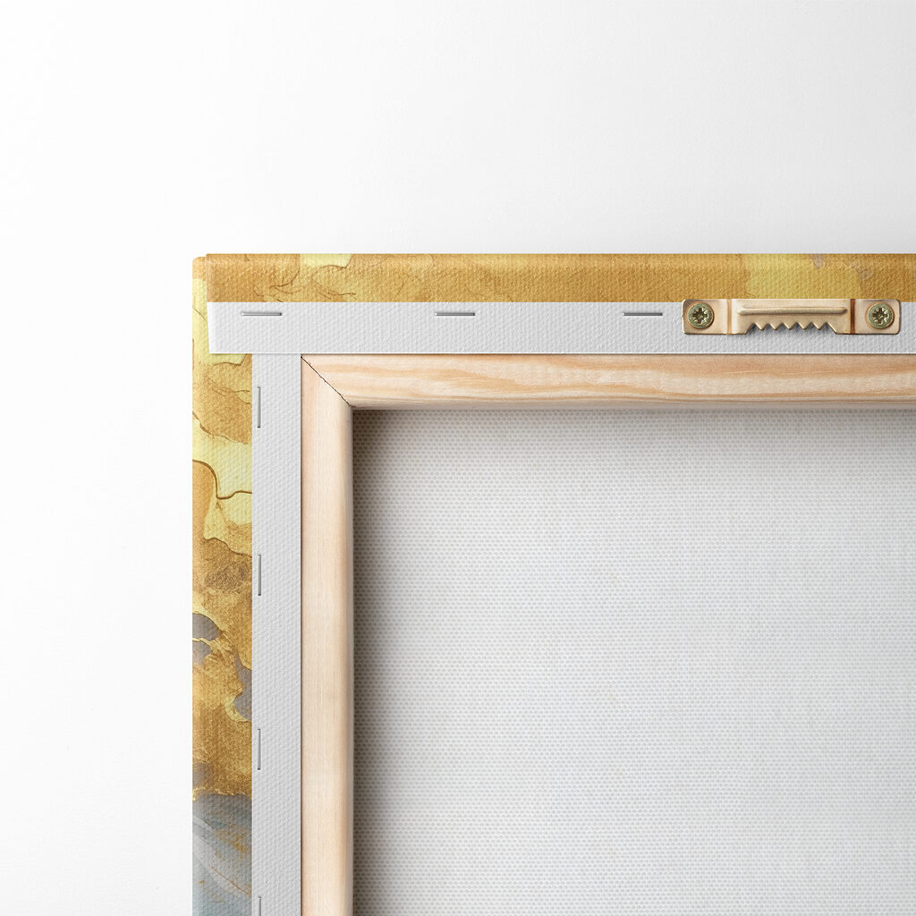 Azure waves meet shimmering shores Azure waves meet shimmering shores