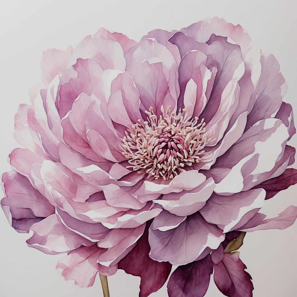 Delicate bloom in soft pastel hues Delicate bloom in soft pastel hues