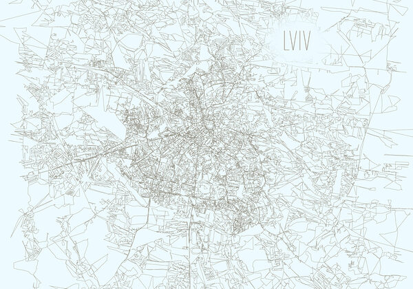 Map of a city Map of a city