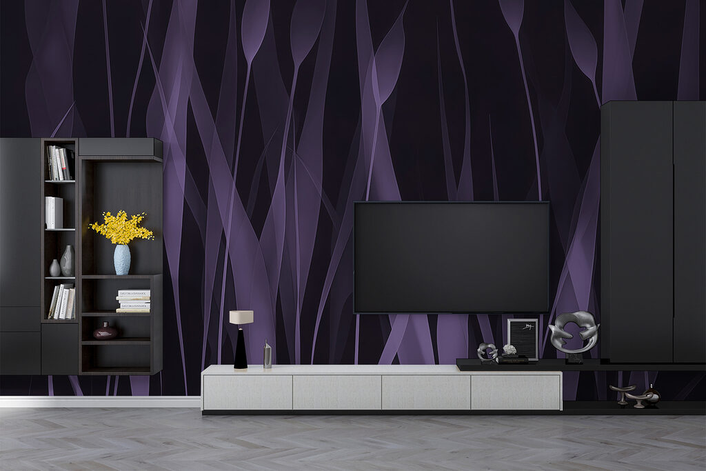 Purple grass with white lines Purple grass with white lines