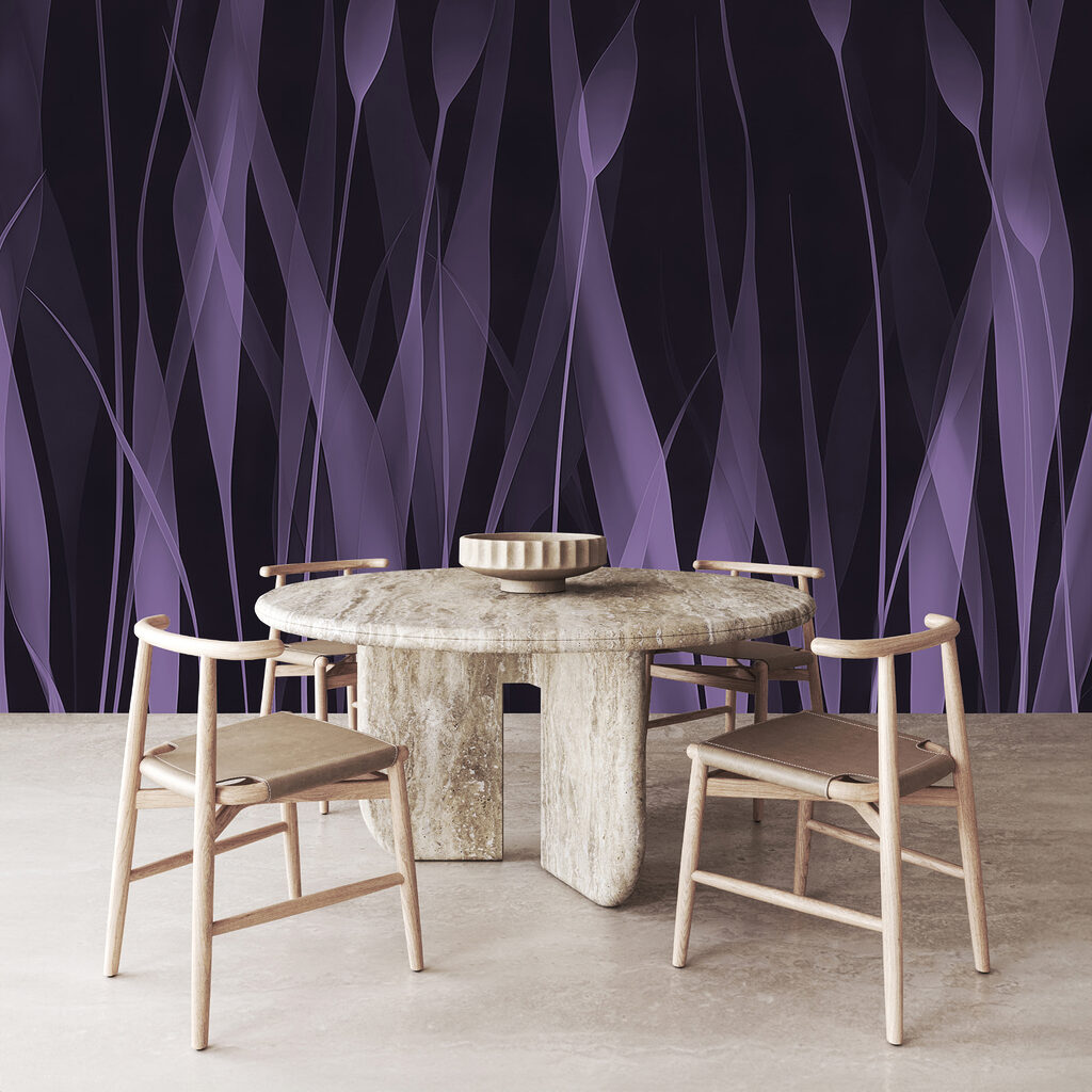 Purple grass with white lines Purple grass with white lines