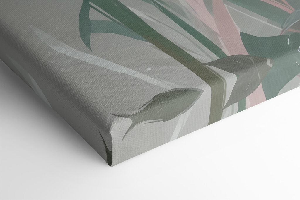 Woman with flowers on her head