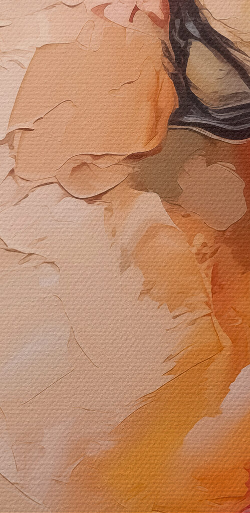 Painting of a parrot