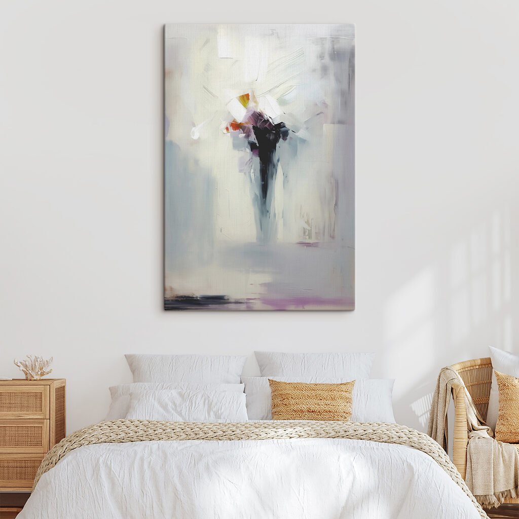 Painting of a bouquet of flowers Painting of a bouquet of flowers