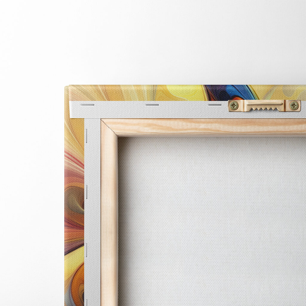 Colorful butterfly with a swirly pattern Colorful butterfly with a swirly pattern