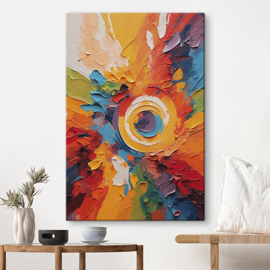 Painting of a circle