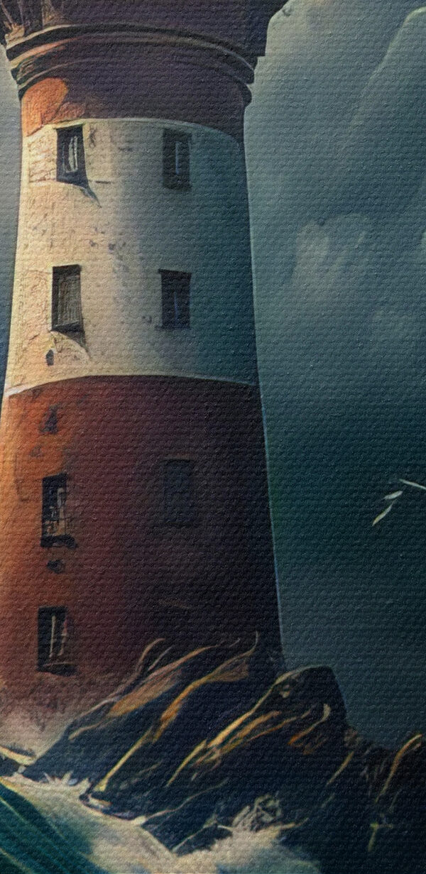 Lighthouse in the ocean