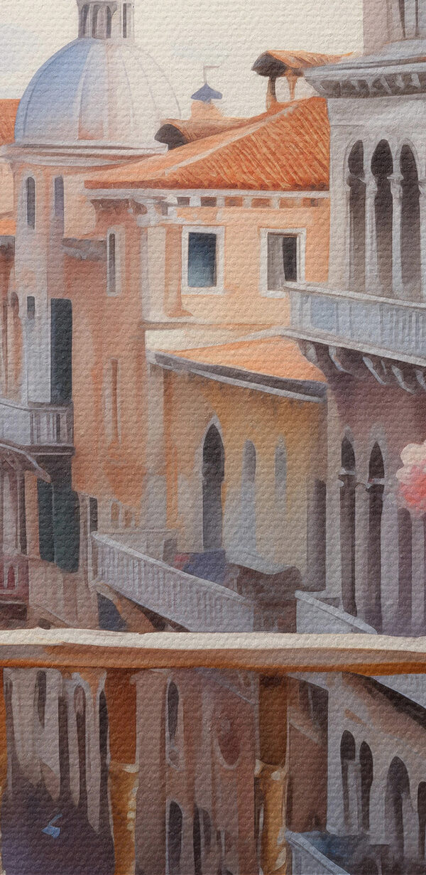 Pohľad na mesto z balkóna Pohľad na mesto z balkóna
