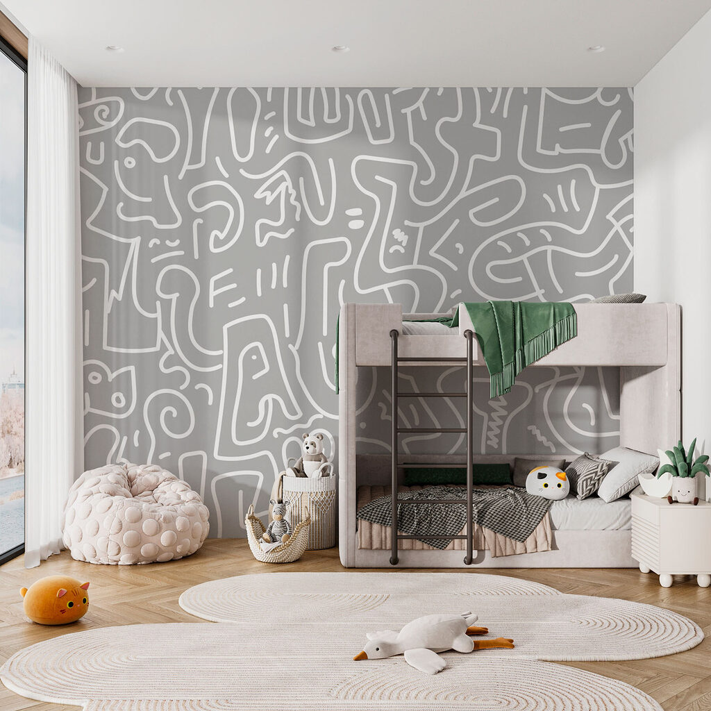 Grey and white pattern Grey and white pattern