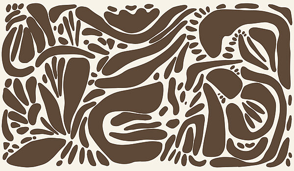 Hnedý a biely vzor Hnedý a biely vzor