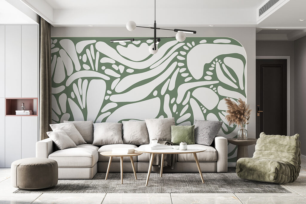 White and grey pattern