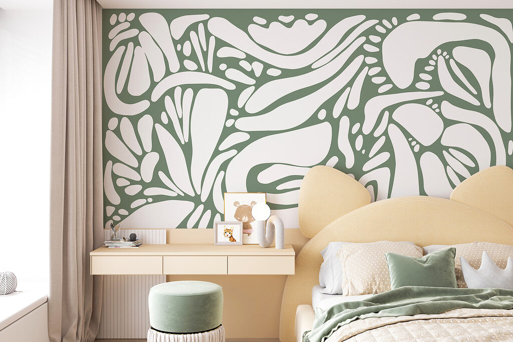 White and grey pattern