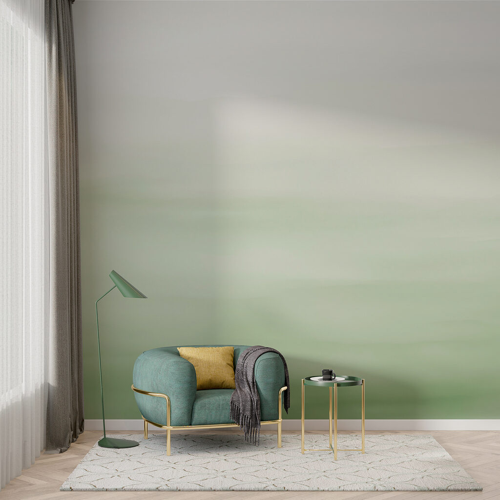 White and green background White and green background