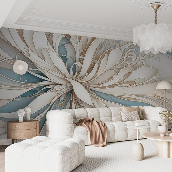 Fototapety Fototapety Biele a modré víry (Katalógové číslo: w08311)