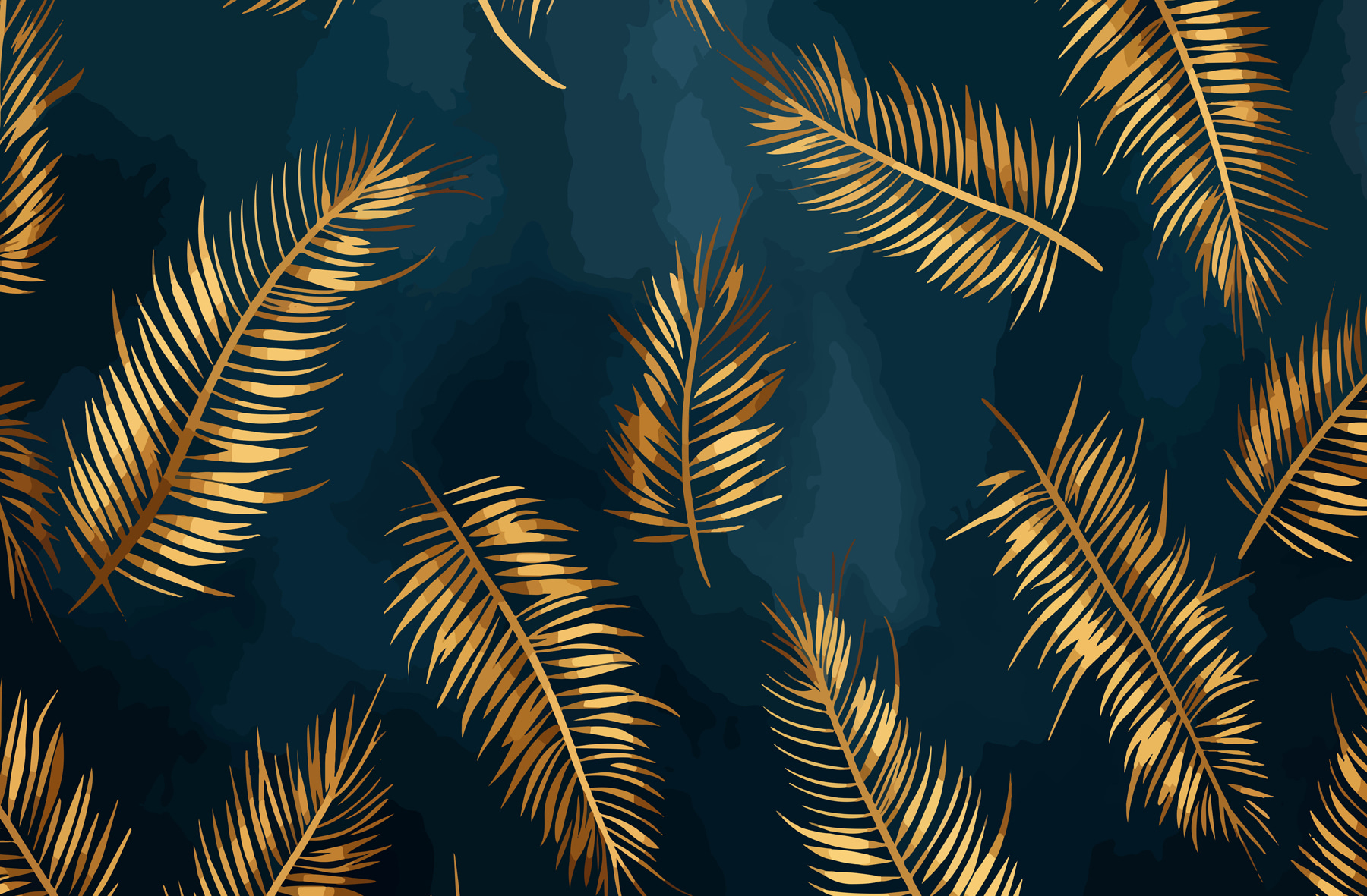 Bronze leaves against dark elegance Bronze leaves against dark elegance