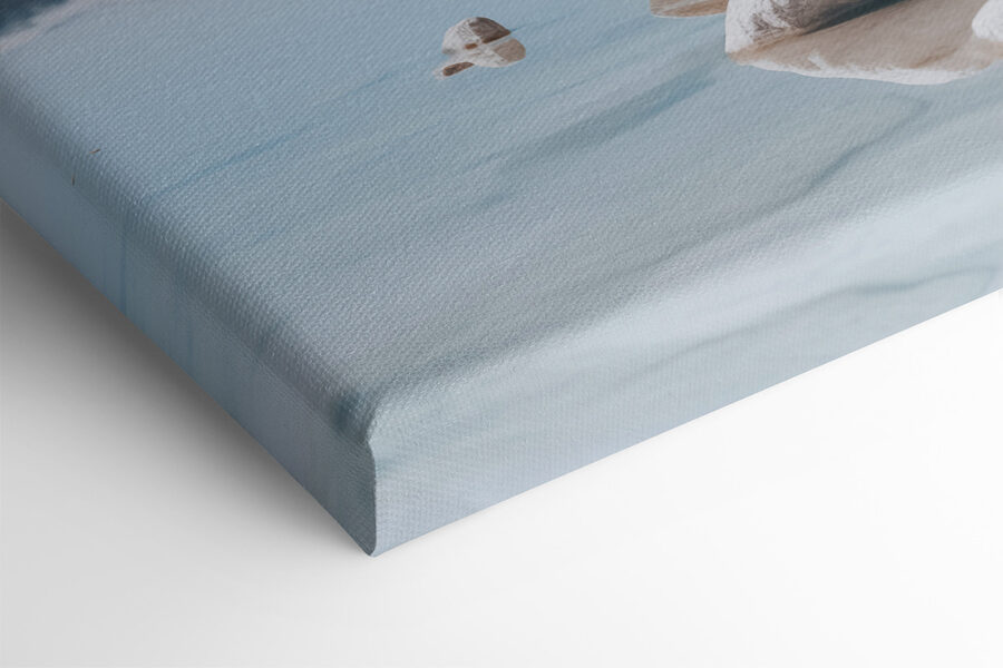 Canvas prints Stack of rocks in water