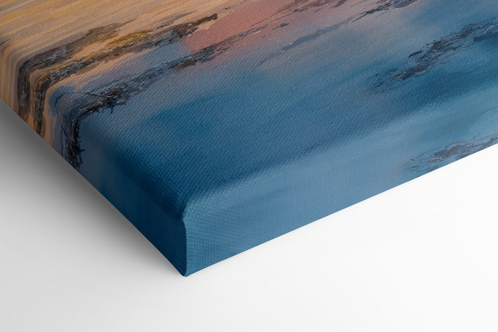 Water with mountains in the background Water with mountains in the background