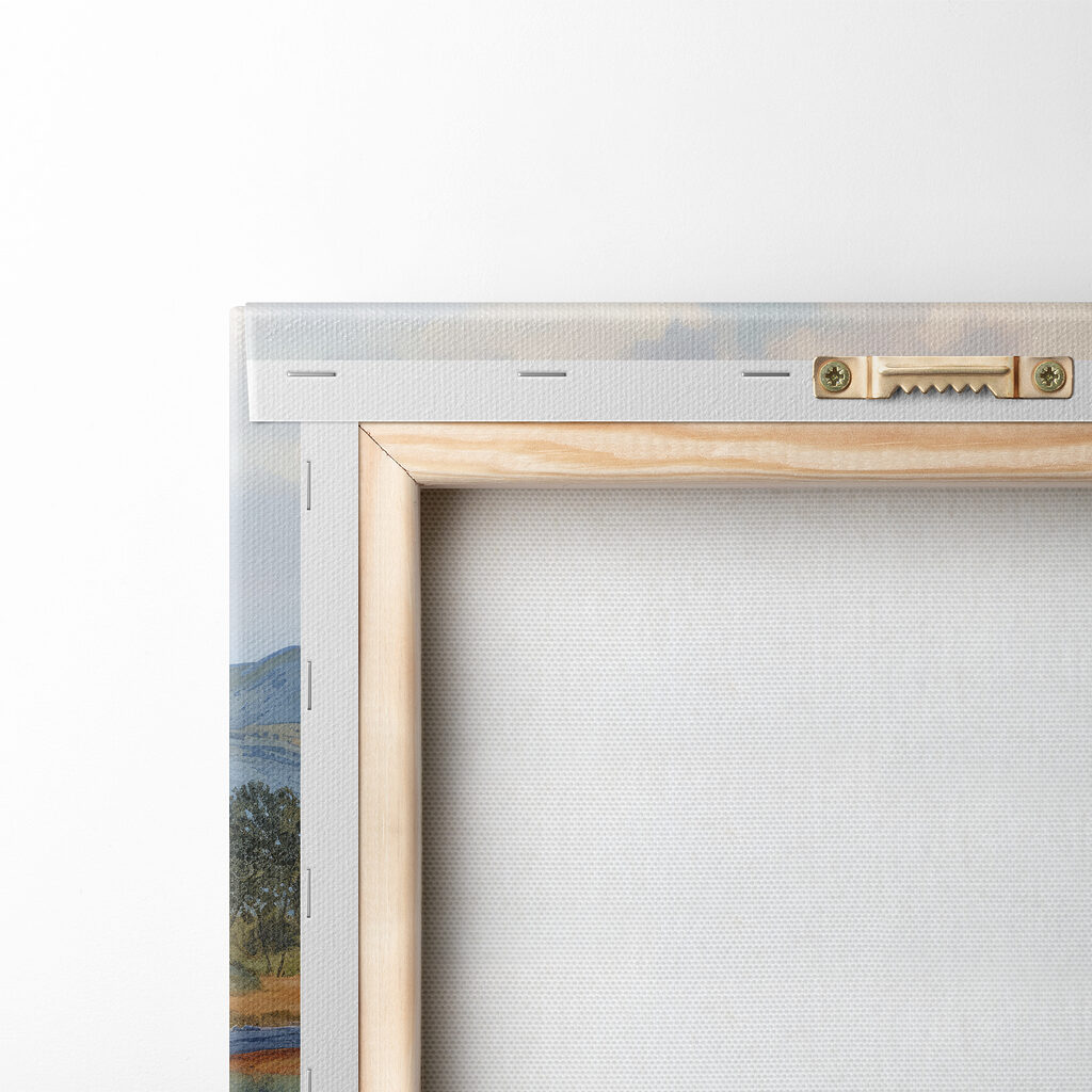 Water with mountains in the background Water with mountains in the background