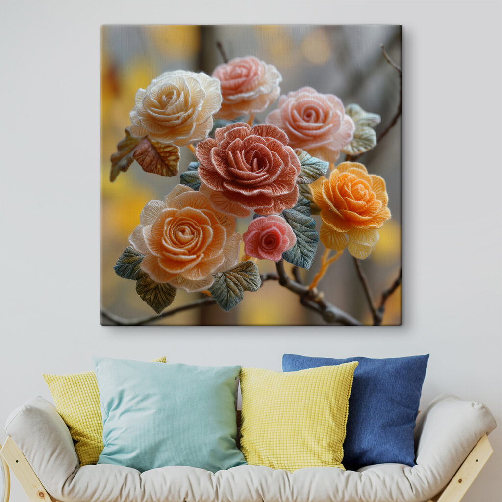Beautiful roses in soft colors Beautiful roses in soft colors
